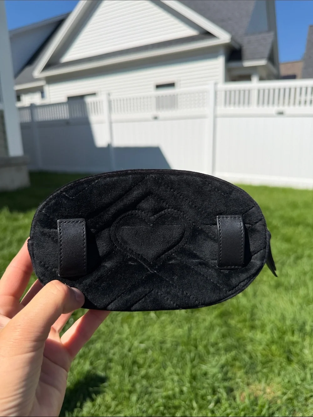 NWOT Gucci GG Marmont Matelassé Velvet Belt Bag - Picture 3 of 8